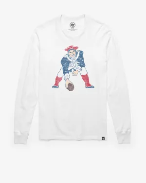 NEW ENGLAND PATRIOTS HISTORIC PREMIER FRANKLIN LONG SLEEVE TEE