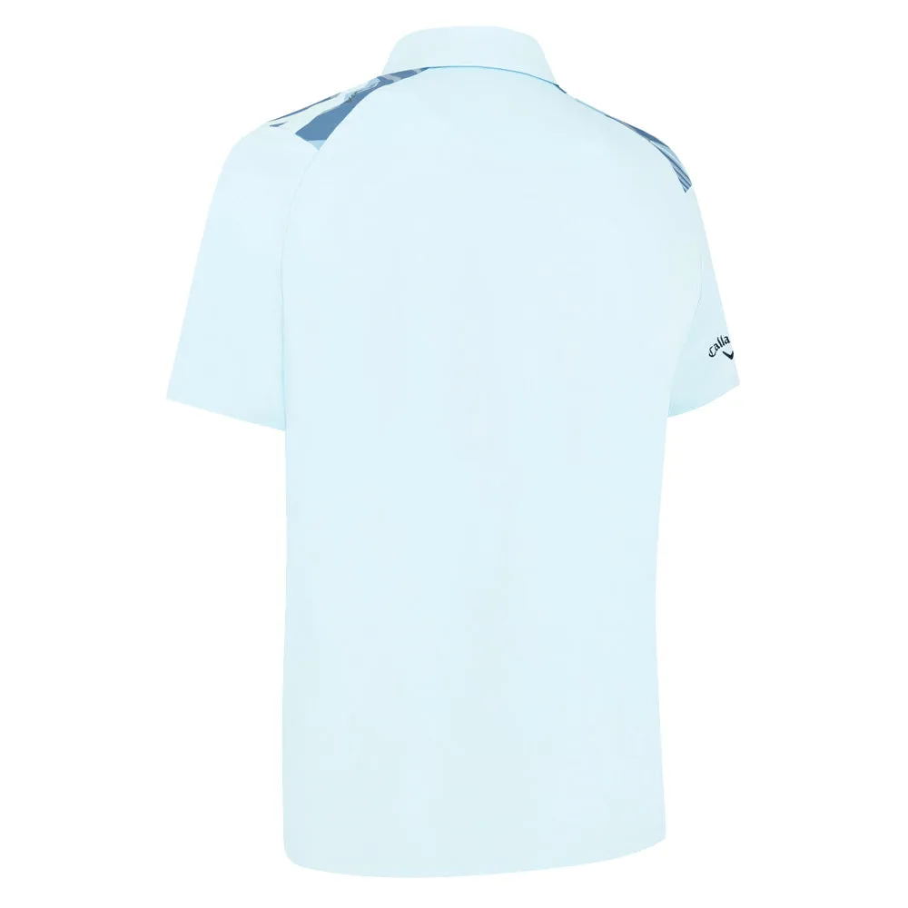 Callaway Trippy Block Polo Shirt - Arctic Paradise Power Every Step Redefine Classic