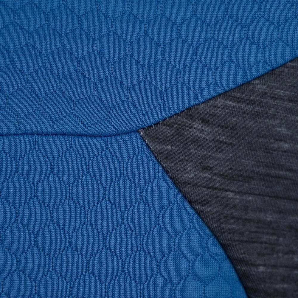 Limited Time Offer Island Green Hexagon Panelled Top Layer - Mid-Blue