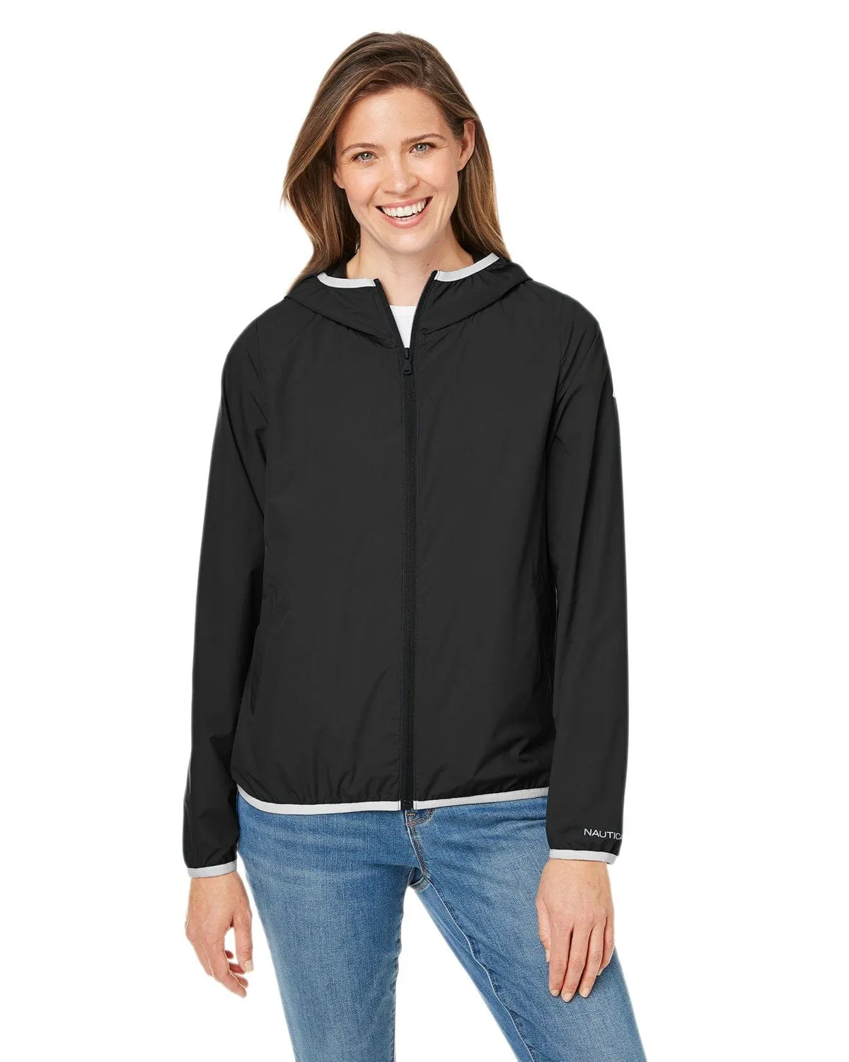 Thanksgiving Day Sale Nautica - Women'S Stillwater Windbreaker Jacket