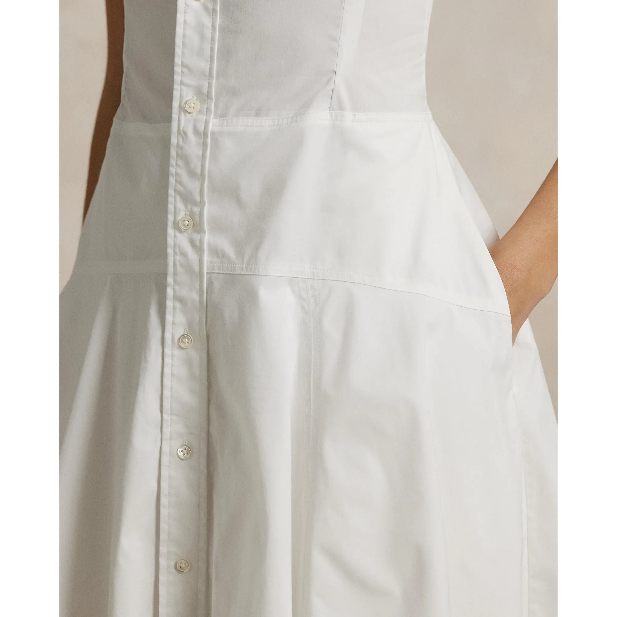 Easter Sale Made to Turn Heads Rlx Ralph Lauren Women'S Sleeveless Jenna Dress - Ceramic White