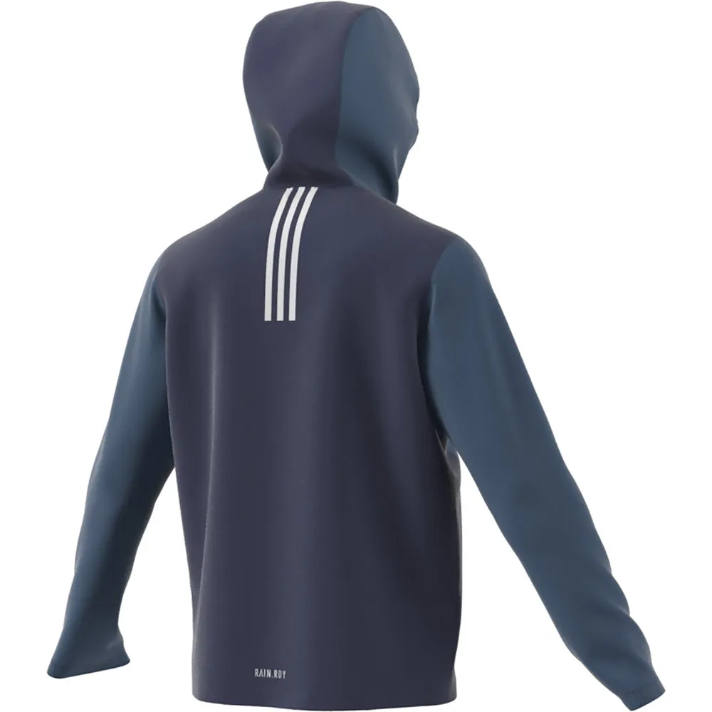 No Limits, Just Style Adidas Waterproof Rain.Rdy Hoodie - Navy