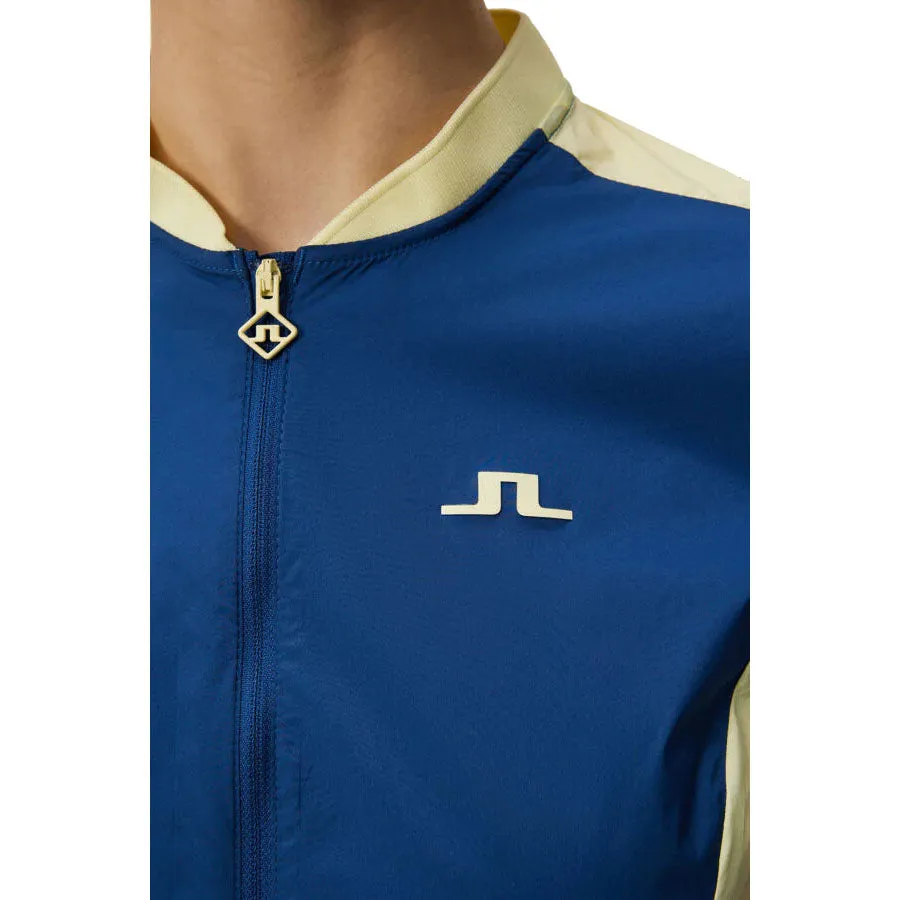 J.Lindeberg Women'S Thorine Wind Pro Golf Jacket - Estate Blue Gear Up and Go Be Unstoppable