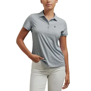 Footwear for the Fearless Never Just Walk Peter Millar Women'S Jubilee Performance Stretch Jersey Golf Shirt - Navy/White