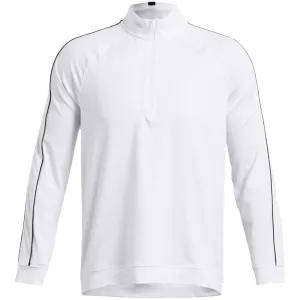 The Fast Lane Choice Under Armour Storm Midlayer 1/2 Zip Pullover - White/Midnight Navy/White