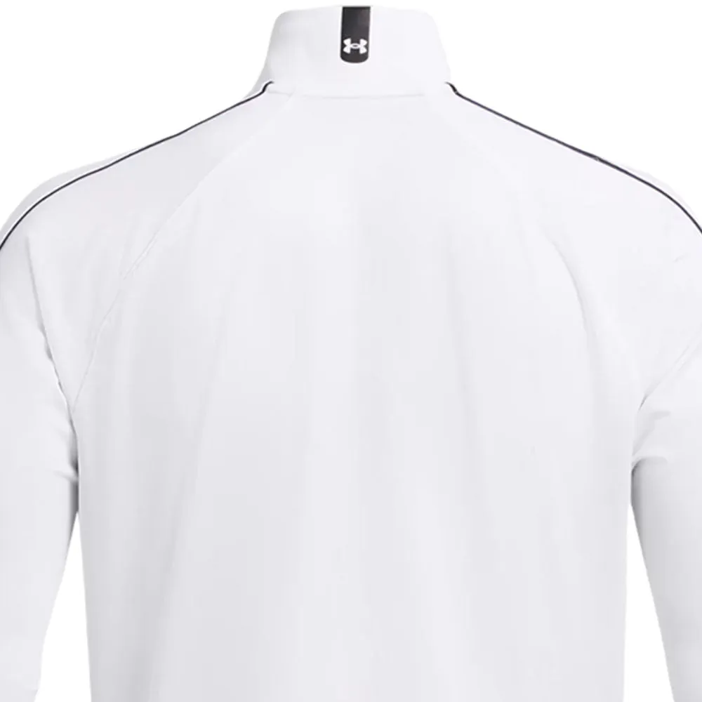 Under Armour Storm Midlayer 1/2 Zip Pullover - White/Midnight Navy/White Spring Sale