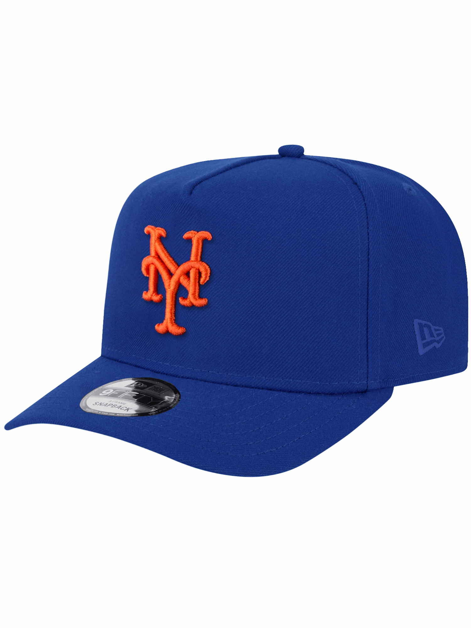 New York Mets New Era MLB 40th Ann Pre-Curved 9FIFTY A-Frame Snapback Hat - Blue