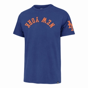 NEW YORK METS UPSIDE DOWN TWO PEAT '47 FRANKLIN TEE