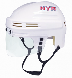 New York Rangers Mini Helmet ?? White