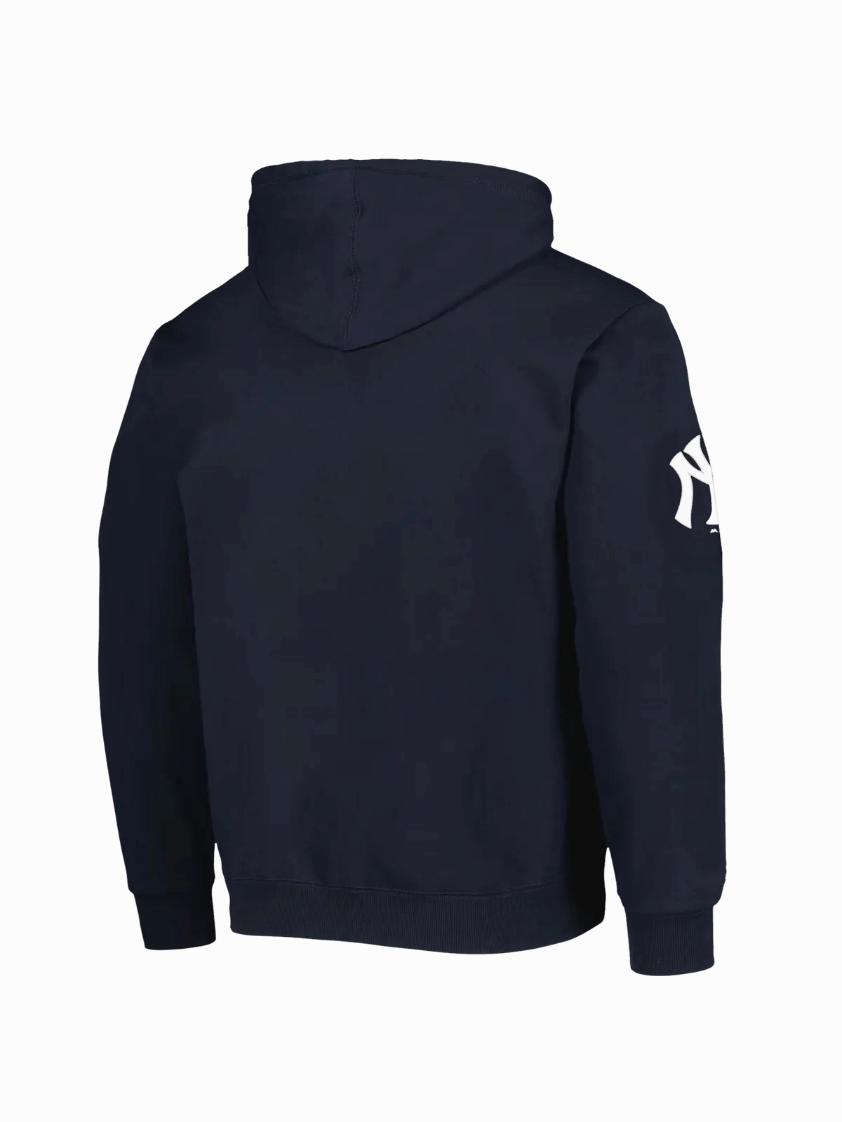 New York Yankees Majestic MLB Script Vintage Hoodie Jumper - Navy
