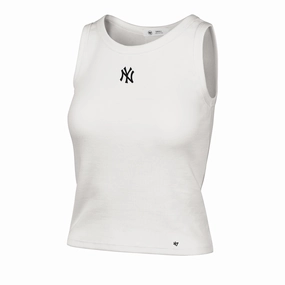 NEW YORK YANKEES MICRO EMB '47 BABY RIB TANK WOMENS