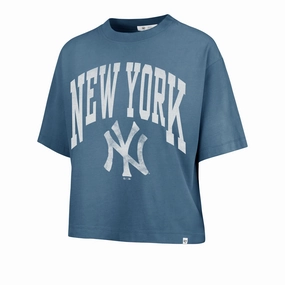 NEW YORK YANKEES SHALE '47 MONTAUK CROP TEE WOMENS