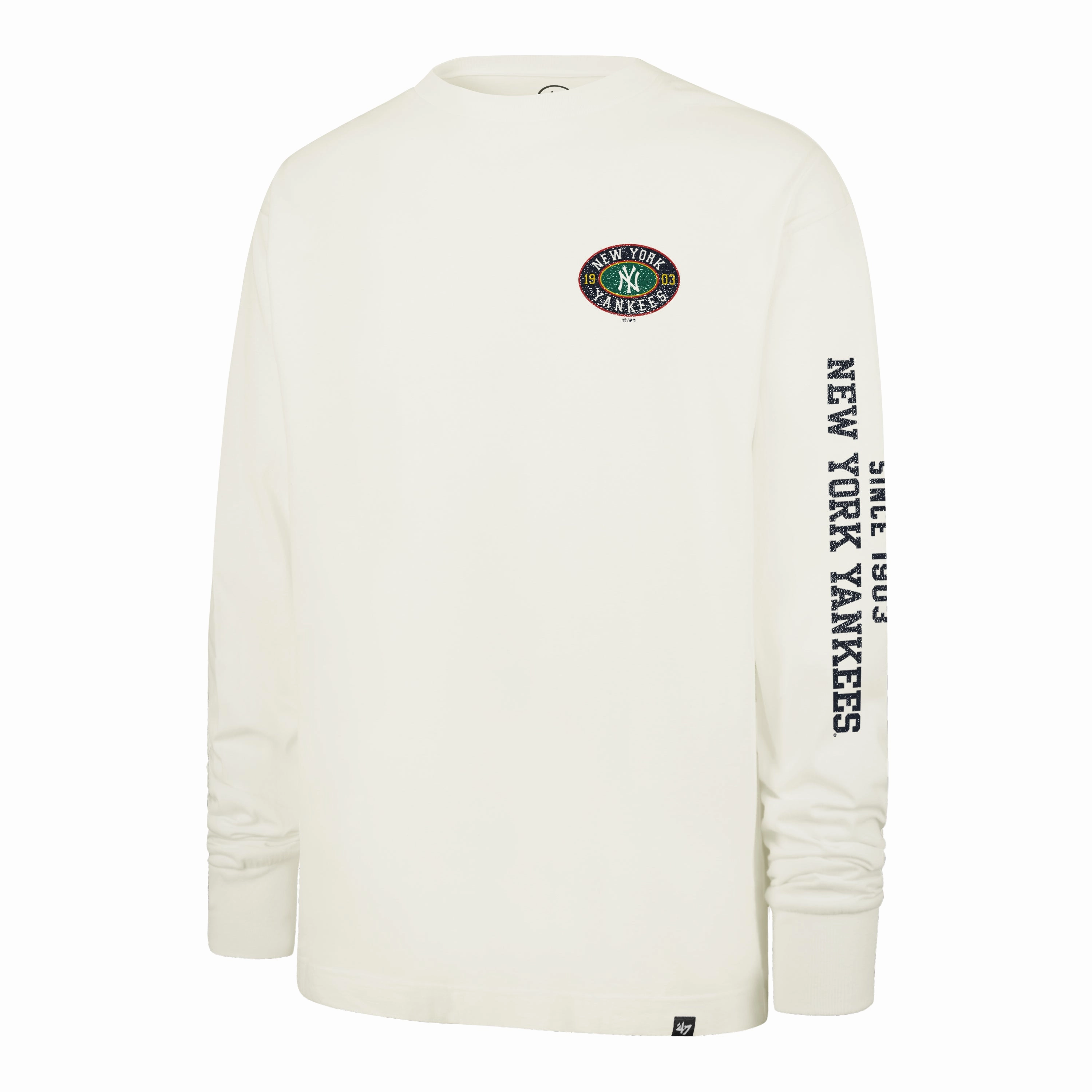 NEW YORK YANKEES TIDE SWEEP MONTAUK '47 FOUNDATION LONG SLEEVE TEE