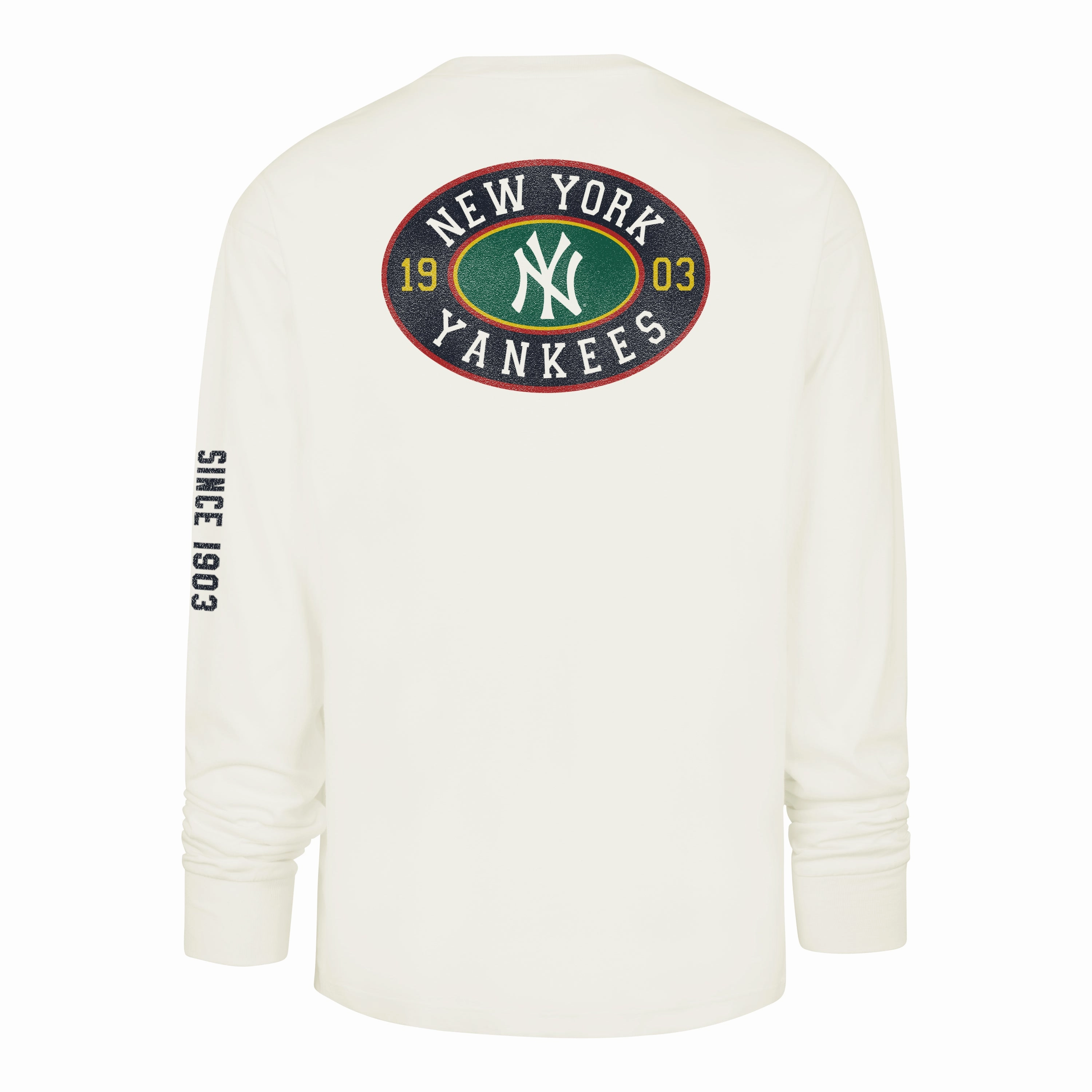 NEW YORK YANKEES TIDE SWEEP MONTAUK '47 FOUNDATION LONG SLEEVE TEE