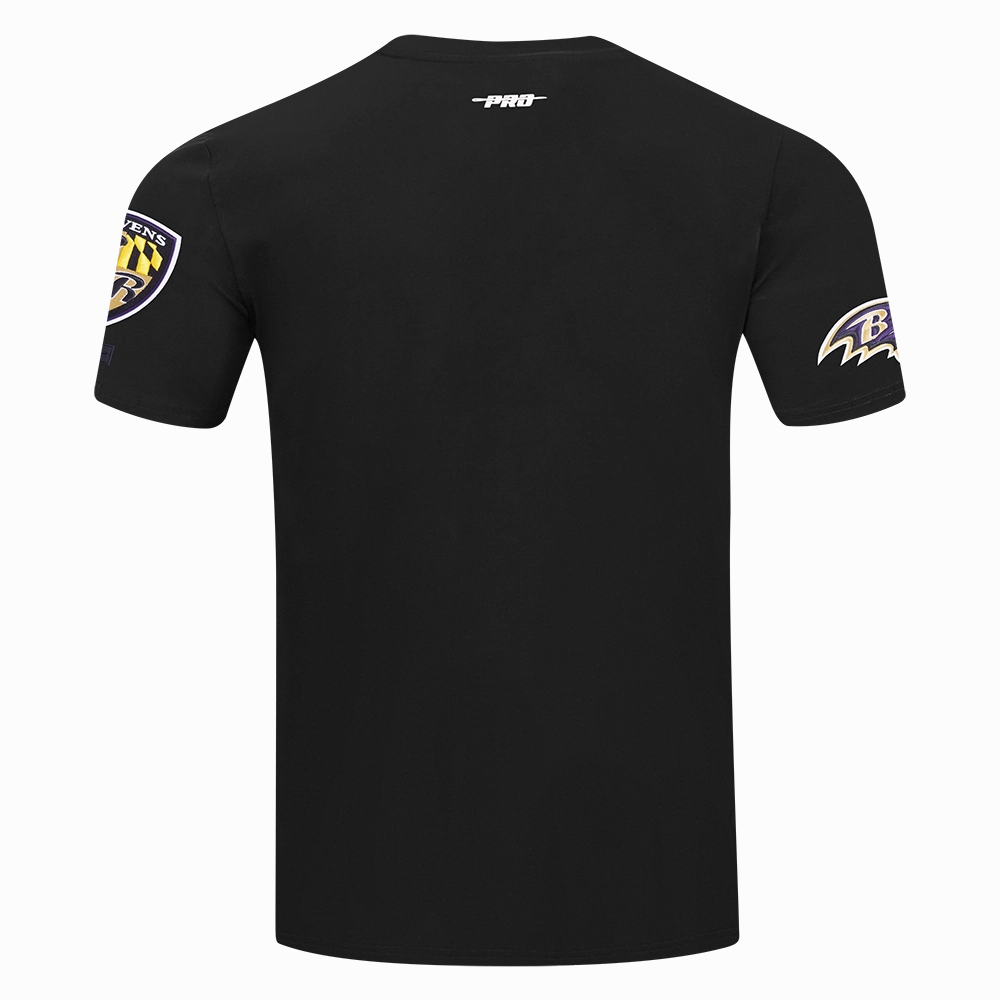 NFL BALTIMORE RAVENS LAMAR JACKSON #8 MEN'S TEE (BLACK)