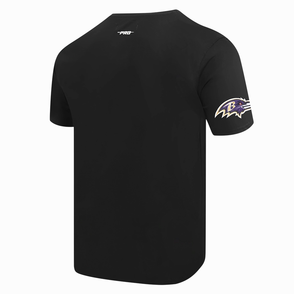 NFL BALTIMORE RAVENS LAMAR JACKSON #8 MEN'S TEE (BLACK)