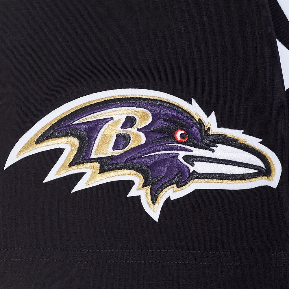 NFL BALTIMORE RAVENS LAMAR JACKSON #8 MEN'S TEE (BLACK)