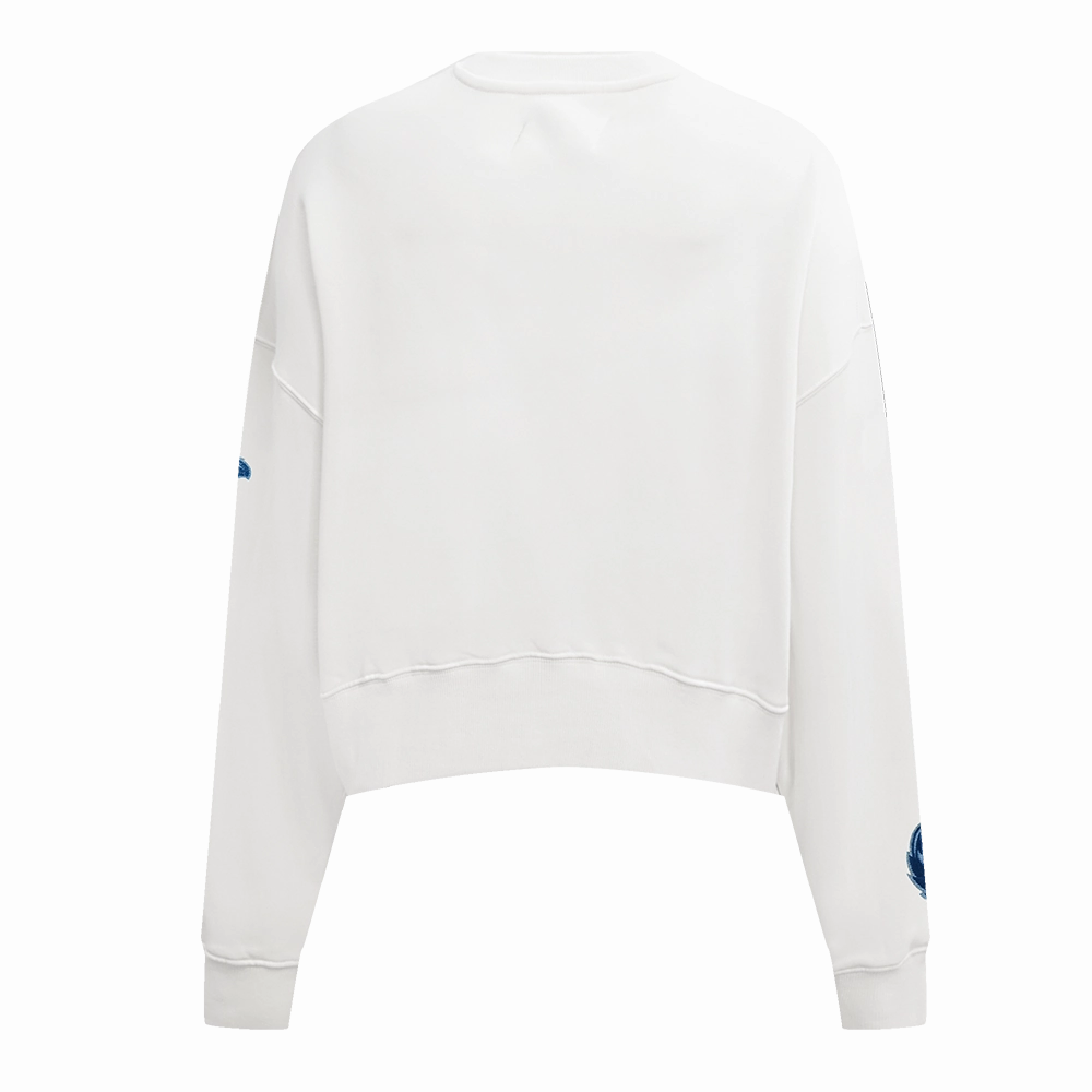 NFL BALTIMORE RAVENS VARSITY BLUES WOMEN'S CREWNECK (LINEN)
