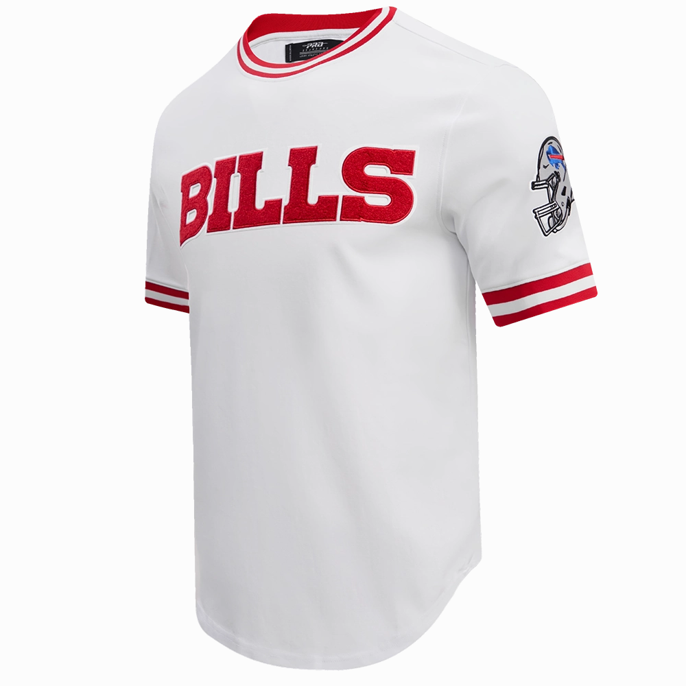 NFL BUFFALO BILLS CLASSIC CHENILLE MEN'S TEE (WHITE)