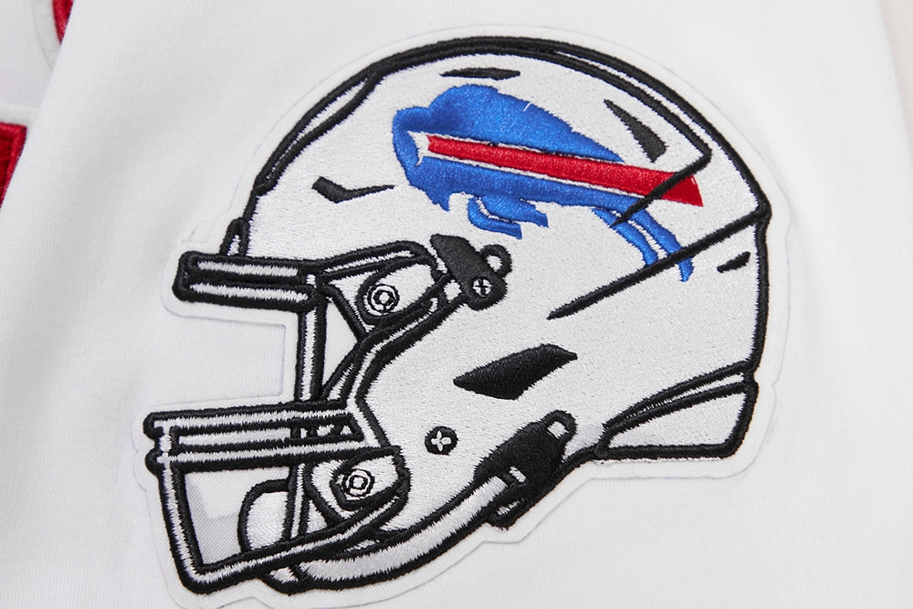 NFL BUFFALO BILLS CLASSIC CHENILLE MEN'S TEE (WHITE)