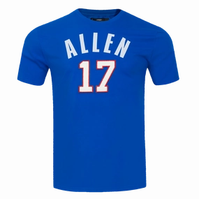 NFL BUFFALO BILLS JOSH ALLEN #17 MEN'S TEE (ROYAL BLUE)