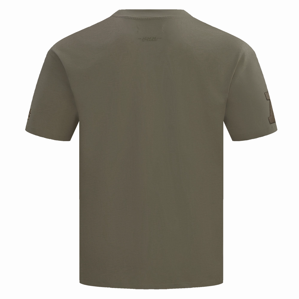 NFL BUFFALO BILLS NEUTRAL DROP SHOULDER MEN'S TEE (DARK TAUPE)