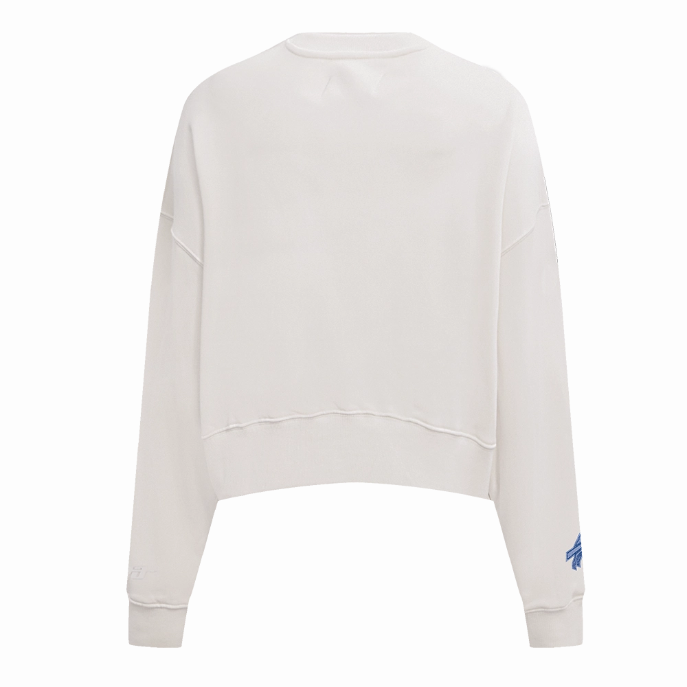 NFL BUFFALO BILLS VARSITY BLUES WOMEN'S CREWNECK (LINEN)