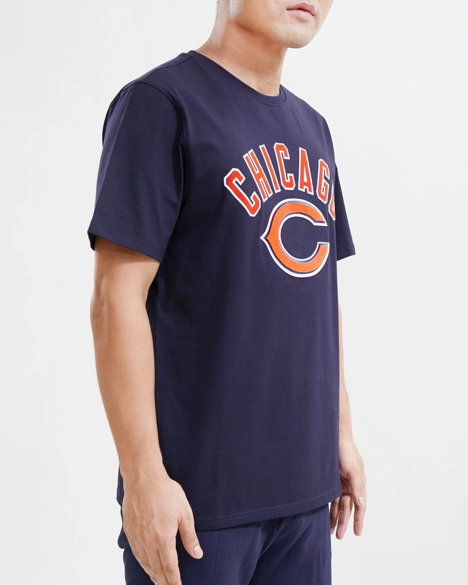 NFL CHICAGO BEARS CLASSIC BRISTLE MEN'S TEE (MIDNIGHT NAVY)