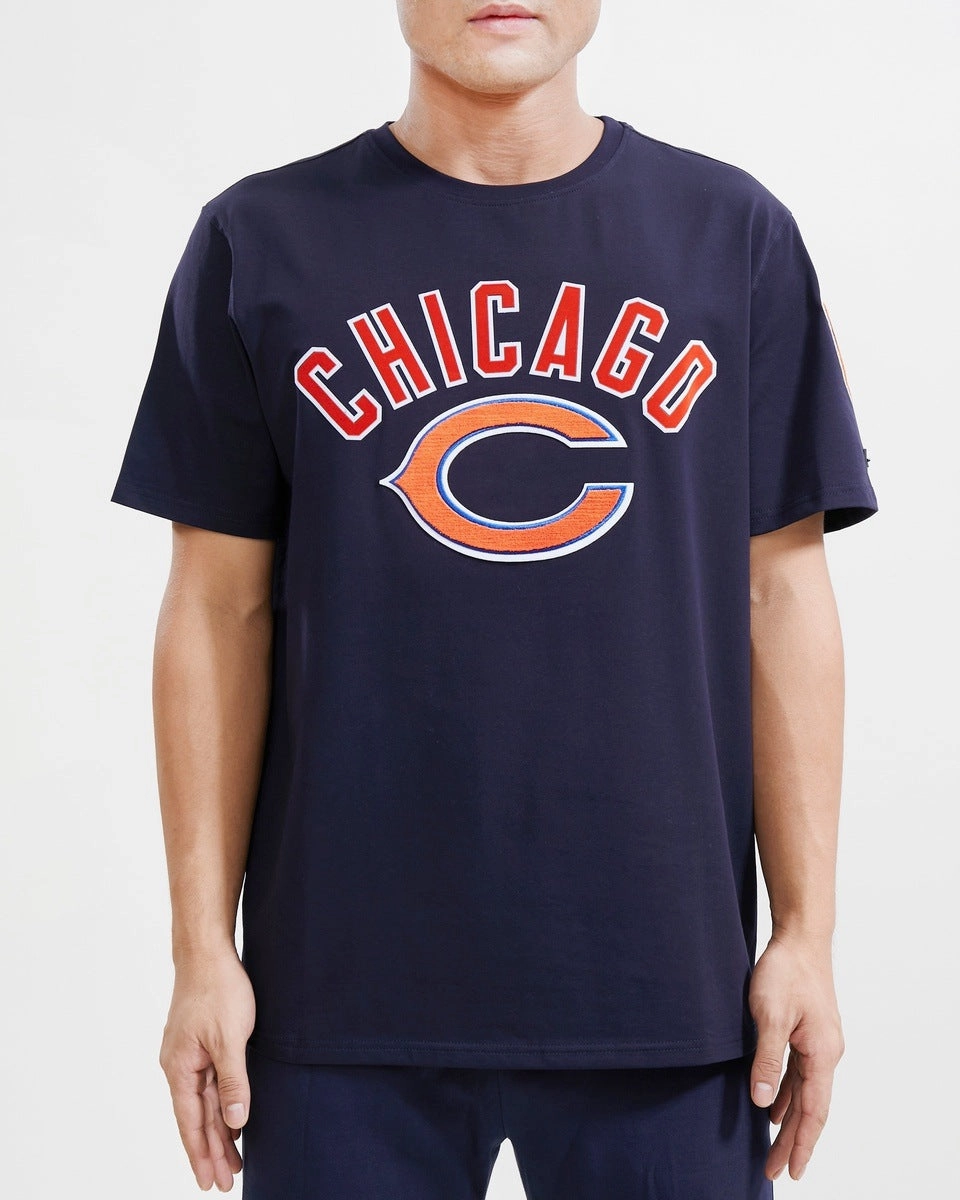 NFL CHICAGO BEARS CLASSIC BRISTLE MEN'S TEE (MIDNIGHT NAVY)