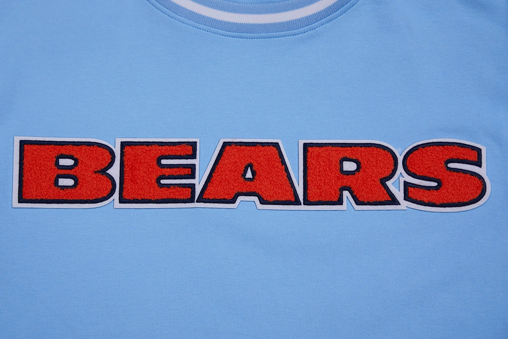 NFL CHICAGO BEARS CLASSIC CHENILLE MEN'S TEE (UNIVERSITY BLUE)