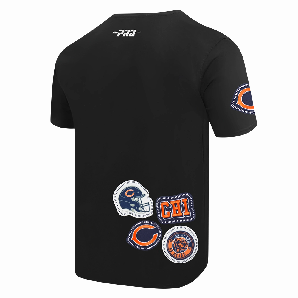 NFL CHICAGO BEARS DIY PICK STITCH MEN'S SINGLE JERSEY TEE (MIDNIGHT NAVY)