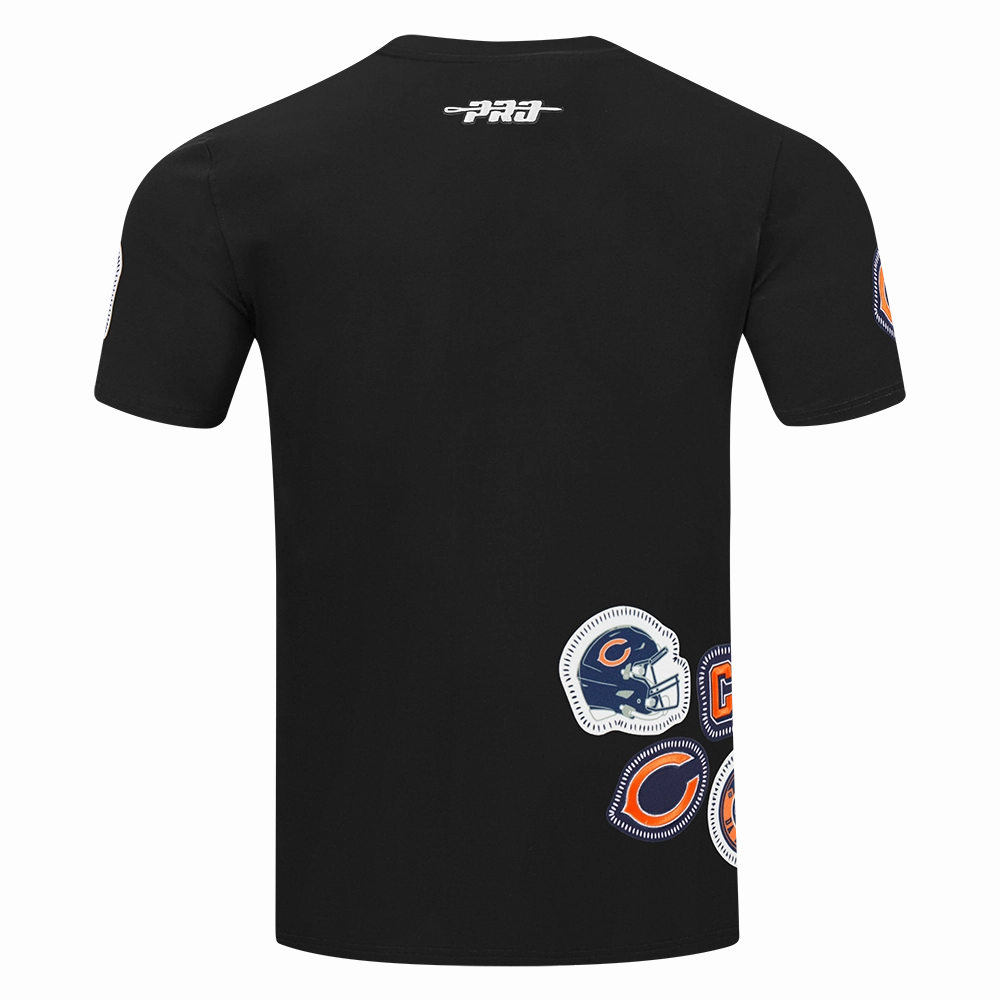 NFL CHICAGO BEARS DIY PICK STITCH MEN'S SINGLE JERSEY TEE (MIDNIGHT NAVY)