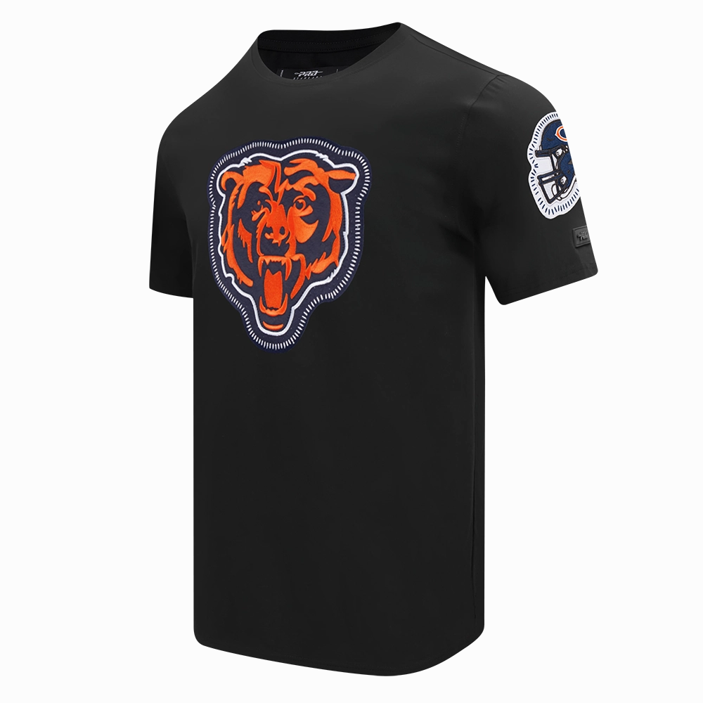 NFL CHICAGO BEARS DIY PICK STITCH MEN'S SINGLE JERSEY TEE (MIDNIGHT NAVY)