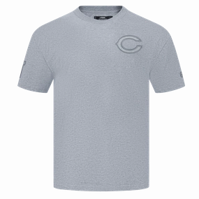 NFL CHICAGO BEARS NEUTRAL MEN'S DROP SHOULDER TEE (DARK HEATHER GRAY)