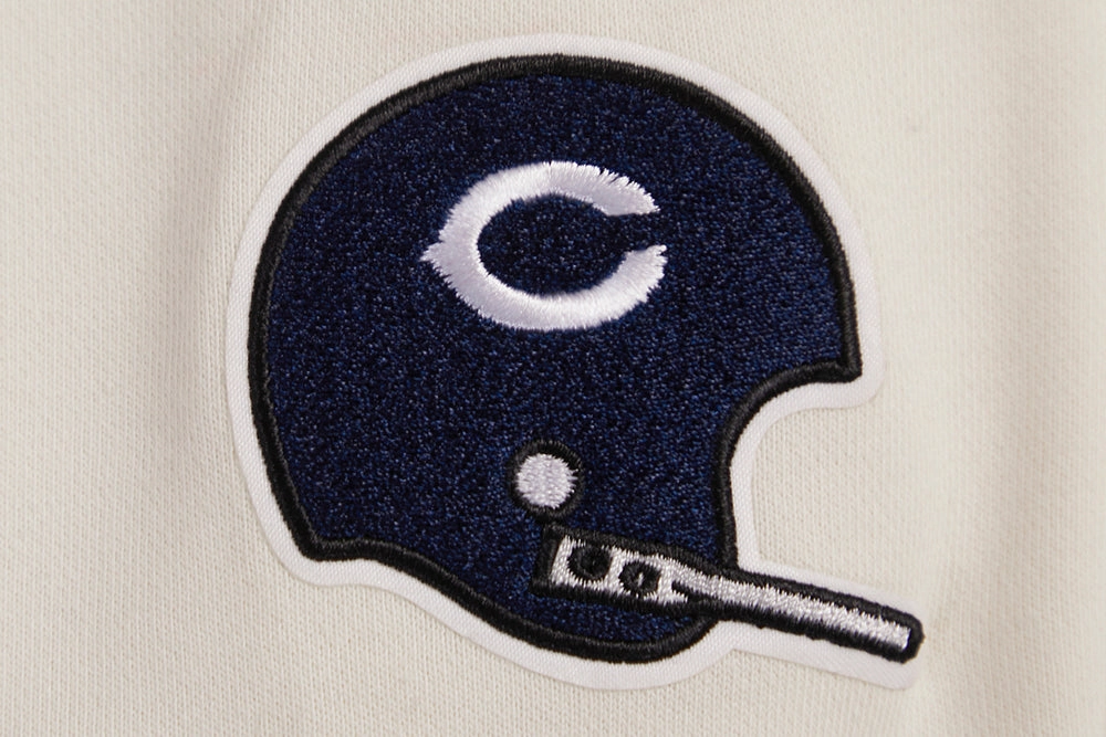 NFL CHICAGO BEARS RETRO CLASSIC WOMEN'S CREWNECK (EGGSHELL/MIDNIGHT NAVY)