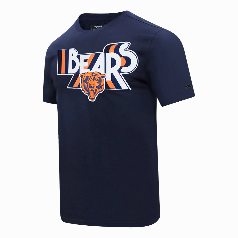 NFL CHICAGO BEARS RETRO ELEVATION MEN'S SINGLE JERSEY TEE (MIDNIGHT NAVY)