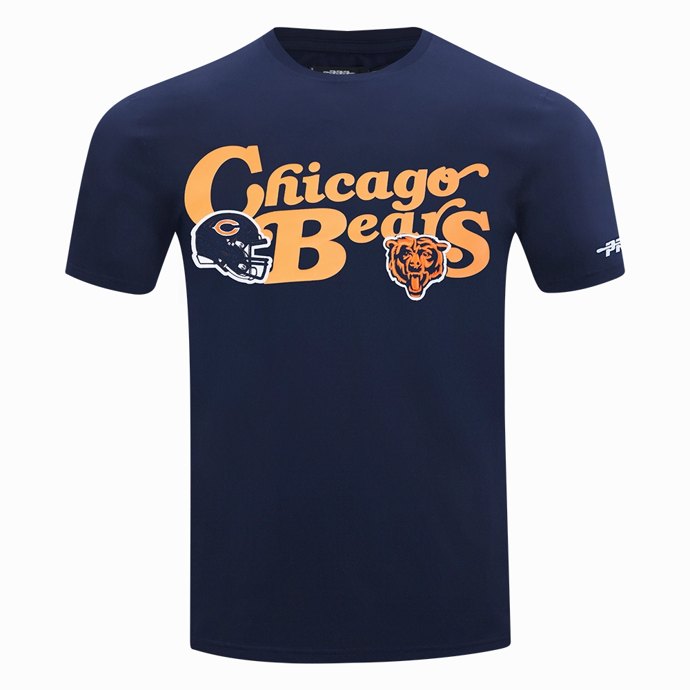 NFL CHICAGO BEARS SOUVENIR MEN'S SINGLE JERSEY TEE (MIDNIGHT NAVY)