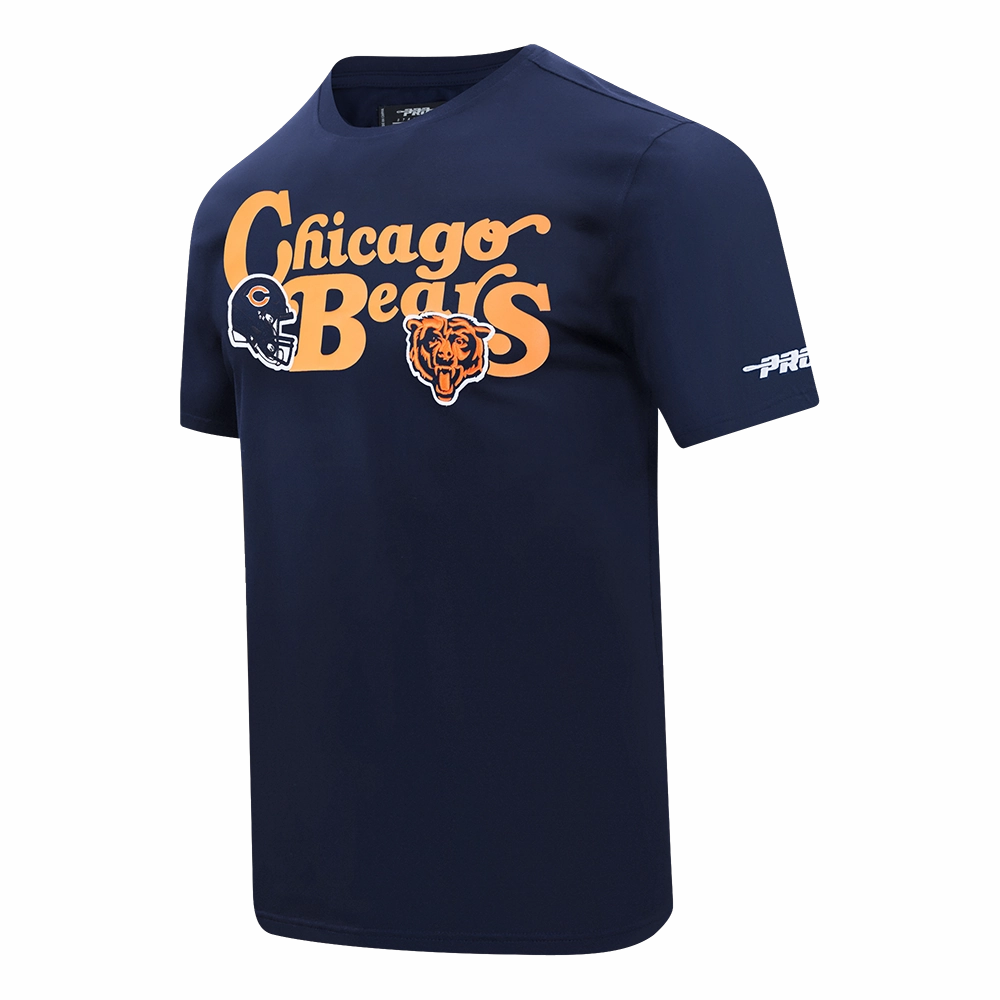 NFL CHICAGO BEARS SOUVENIR MEN'S SINGLE JERSEY TEE (MIDNIGHT NAVY)