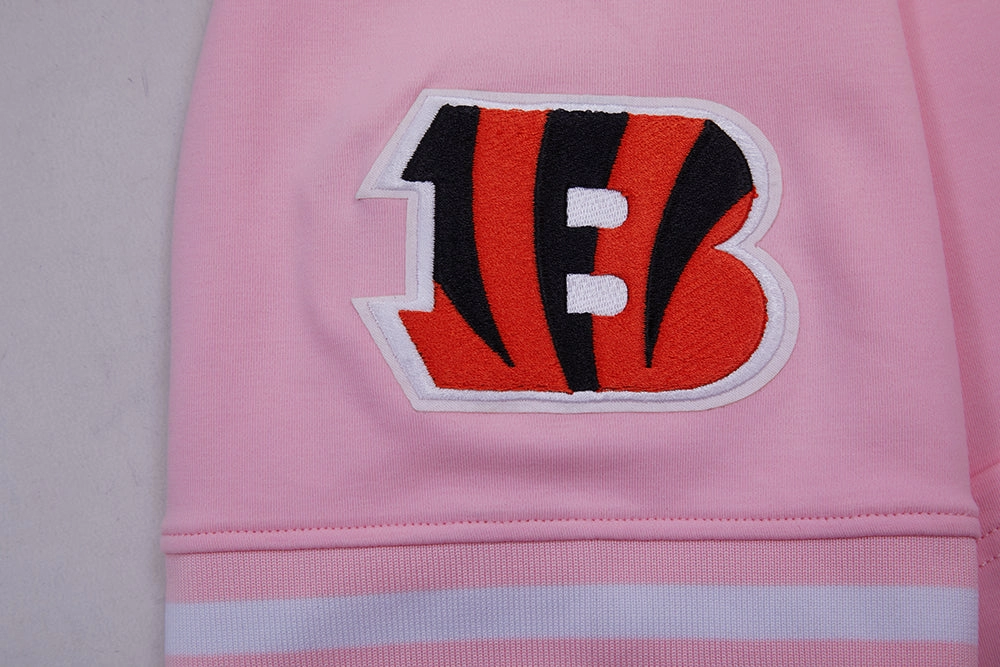 NFL CINCINNATI BENGALS CLASSIC CHENILLE MEN'S TEE (PINK)