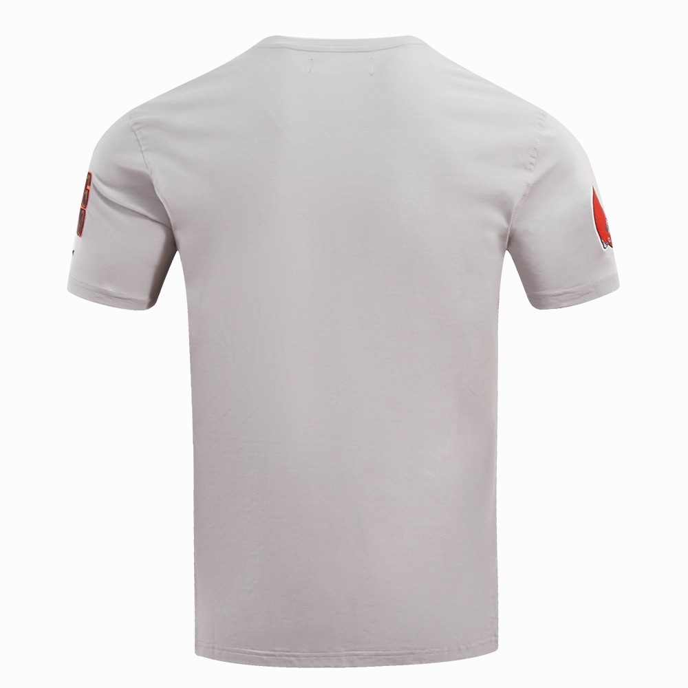 NFL CLEVELAND BROWNS CLASSIC CHENILLE MEN'S TEE (GRAY)