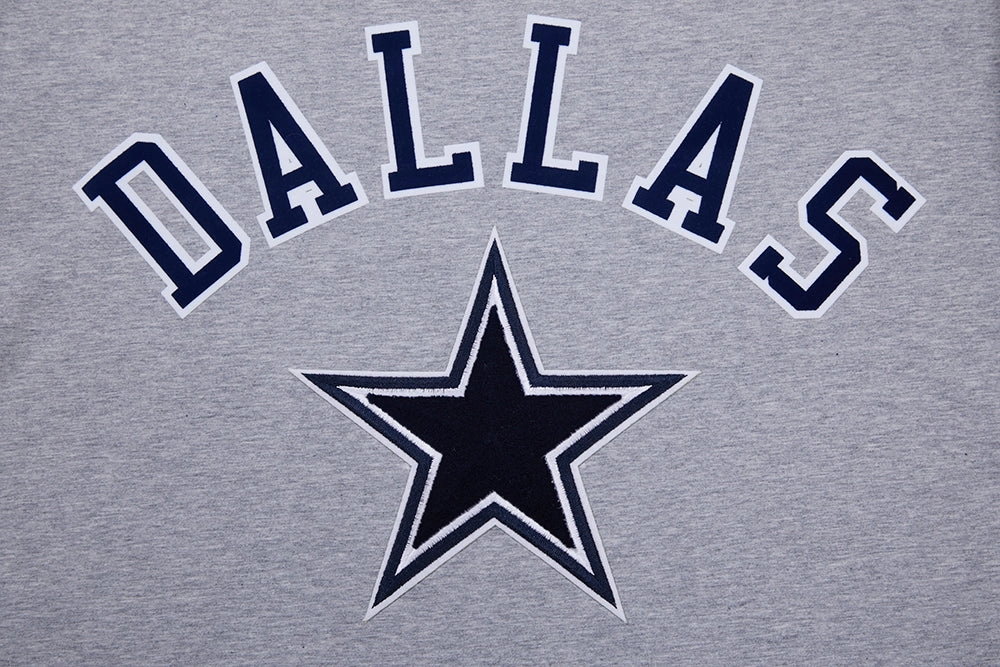 NFL DALLAS COWBOYS CLASSIC BRISTLE MEN'S TEE (HEATHER GREY)