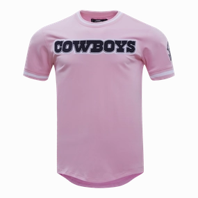 NFL DALLAS COWBOYS CLASSIC CHENILLE MEN'S TEE (PINK)