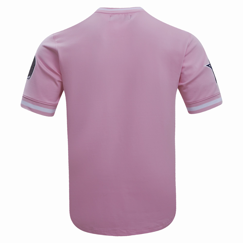 NFL DALLAS COWBOYS CLASSIC CHENILLE MEN'S TEE (PINK)