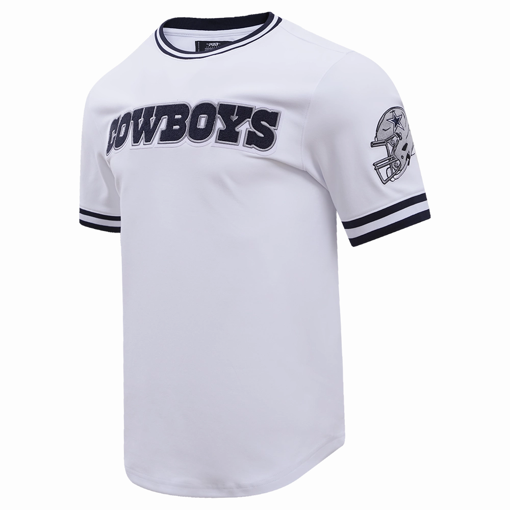 NFL DALLAS COWBOYS CLASSIC CHENILLE MEN'S TEE (WHITE)