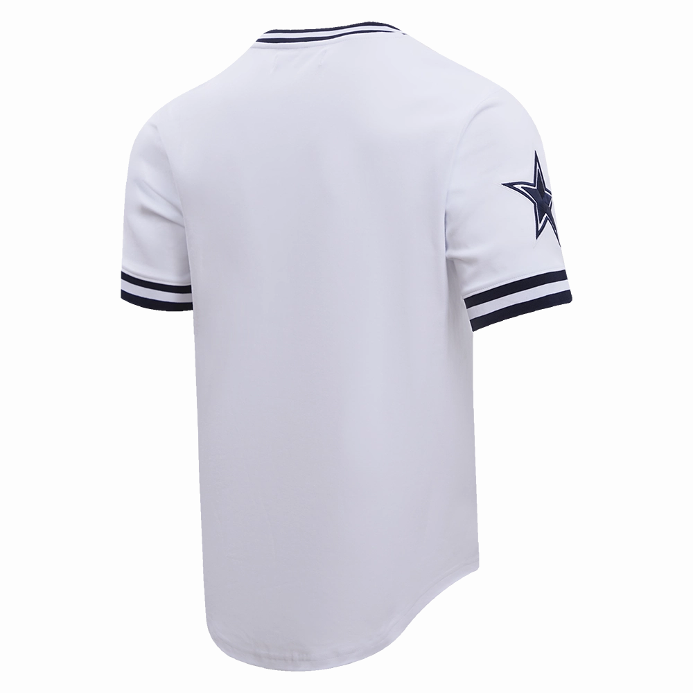 NFL DALLAS COWBOYS CLASSIC CHENILLE MEN'S TEE (WHITE)