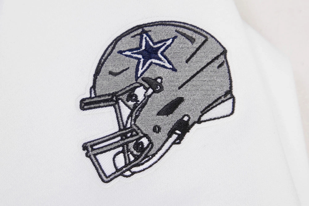 NFL DALLAS COWBOYS CLASSIC WOMEN'S CREWNECK (WHITE)