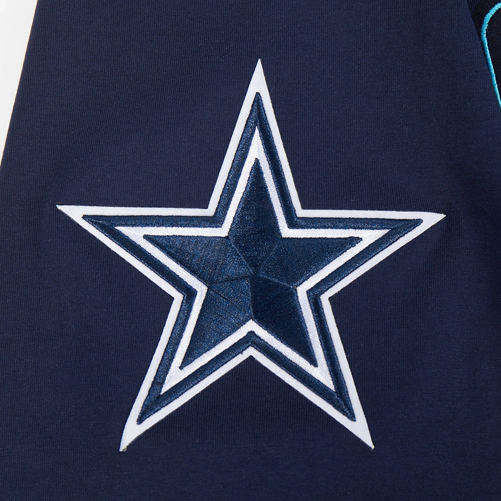 NFL DALLAS COWBOYS ECHO LOGO MEN'S SINGLE JERSEY TEE (MIDNIGHT NAVY)