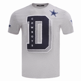 NFL DALLAS COWBOYS MASHUP MEN'S TEE (HEATHER GREY)