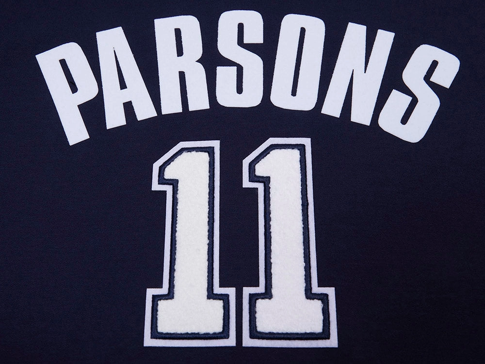 NFL DALLAS COWBOYS MICAH PARSONS #11 MEN'S PULLOVER HOODIE (MIDNIGHT NAVY)