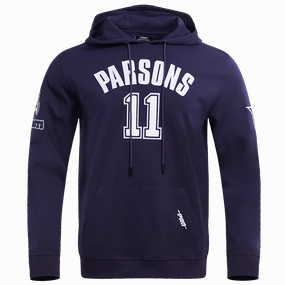 NFL DALLAS COWBOYS MICAH PARSONS #11 MEN'S PULLOVER HOODIE (MIDNIGHT NAVY)